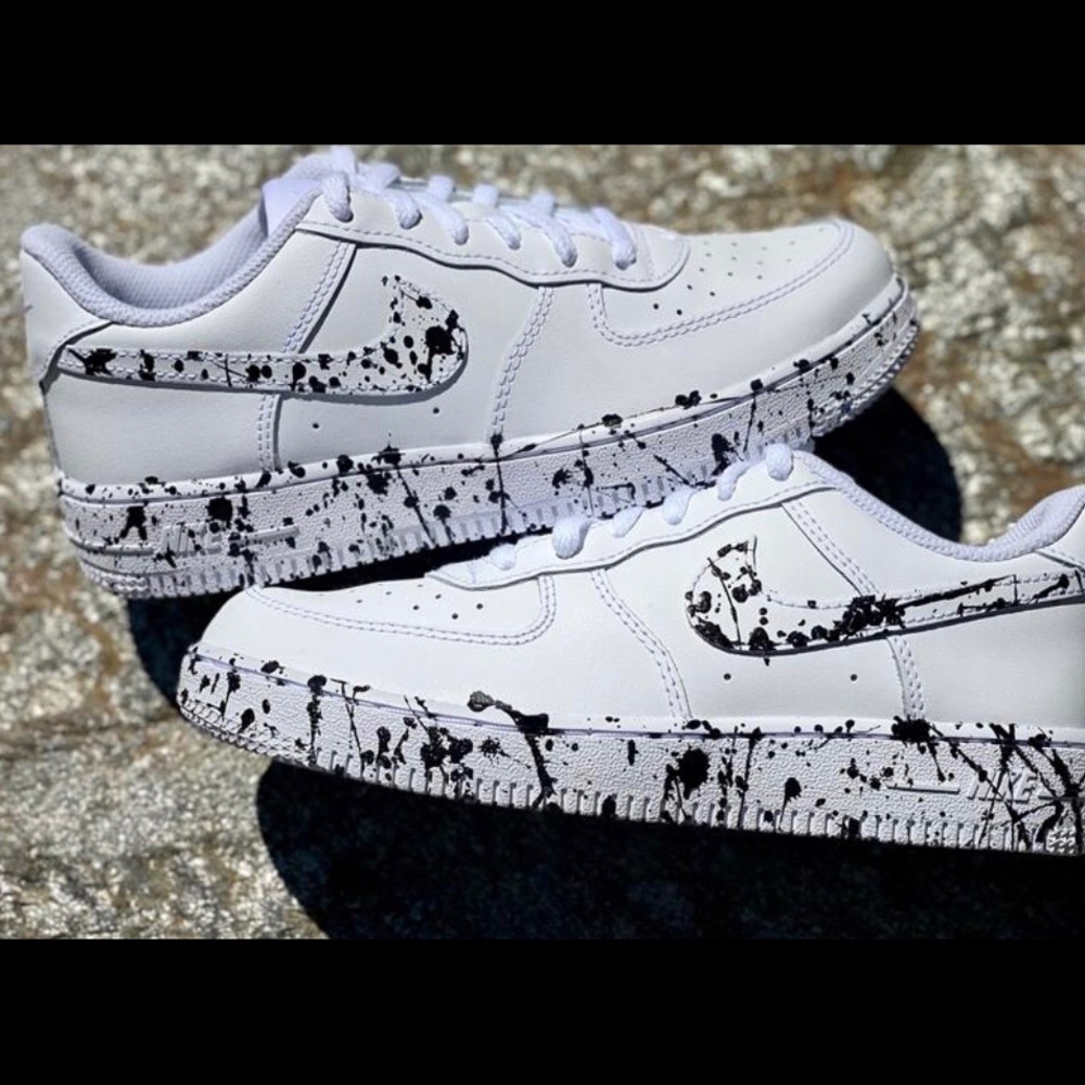 Custom Nike Air force 1 - Abstract art design!